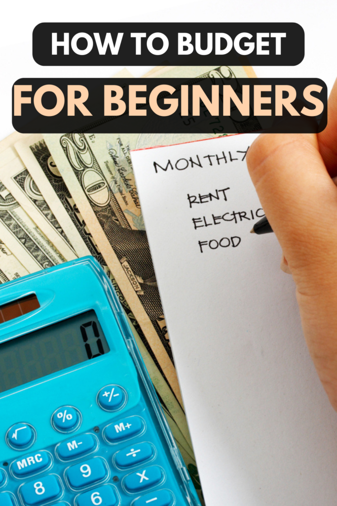 how to budget money for beginners